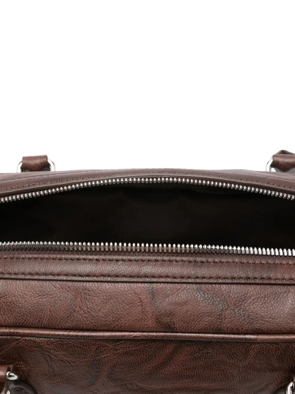 Low Classic Leren schoudertas Bruin