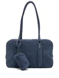 Low Classic suede shoulder bag - Blue