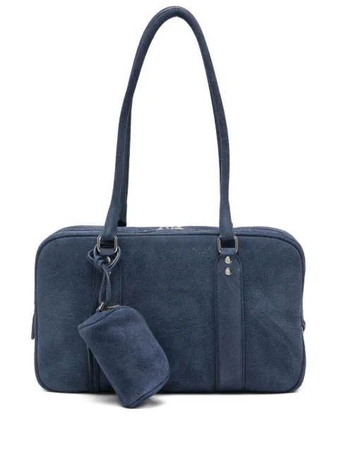 Low Classic suede shoulder bag