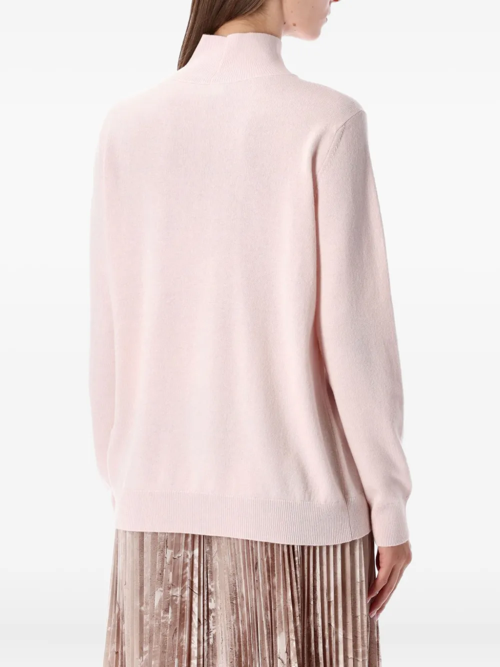 Fabiana Filippi high-neck button detail sweater | Knitted Sweaters | Image 2