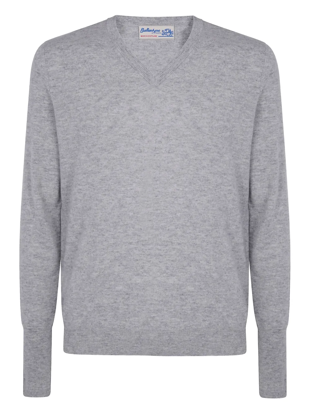 Ballantyne V Neck Pullover Clothing In Gray