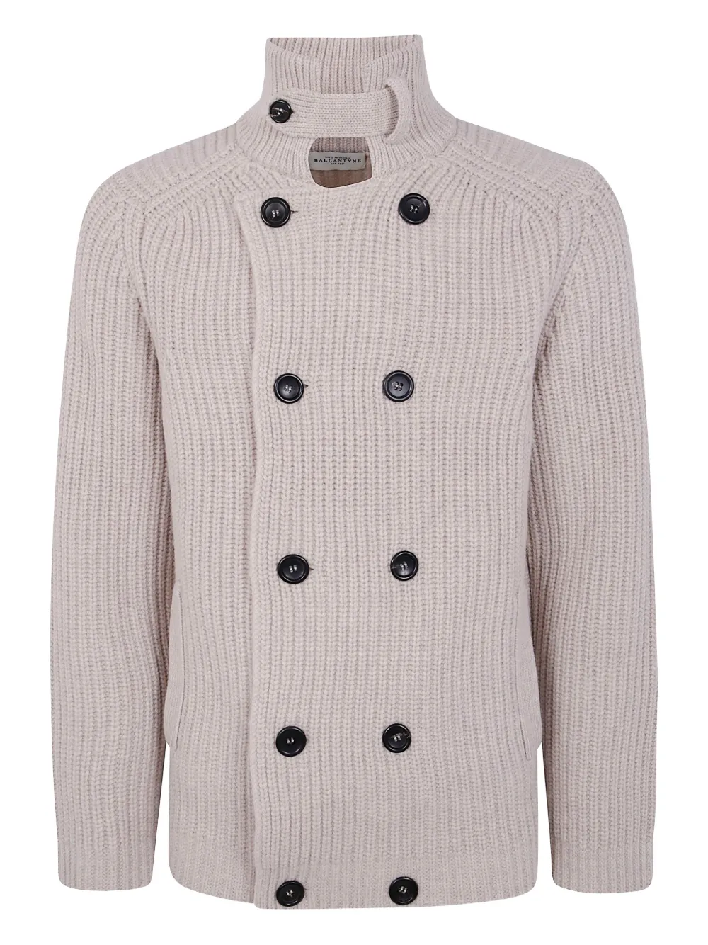 Ballantyne Double Breasted Over Jacket Clothing In Neutral