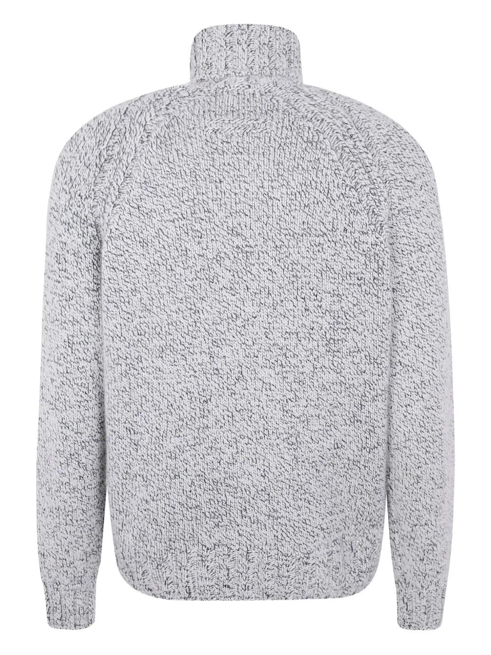 Zegna high-neck wool sweater - Grijs