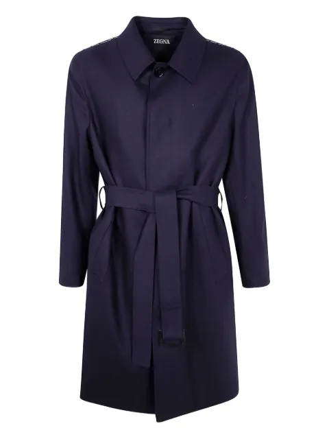 Zegna belted wool coat