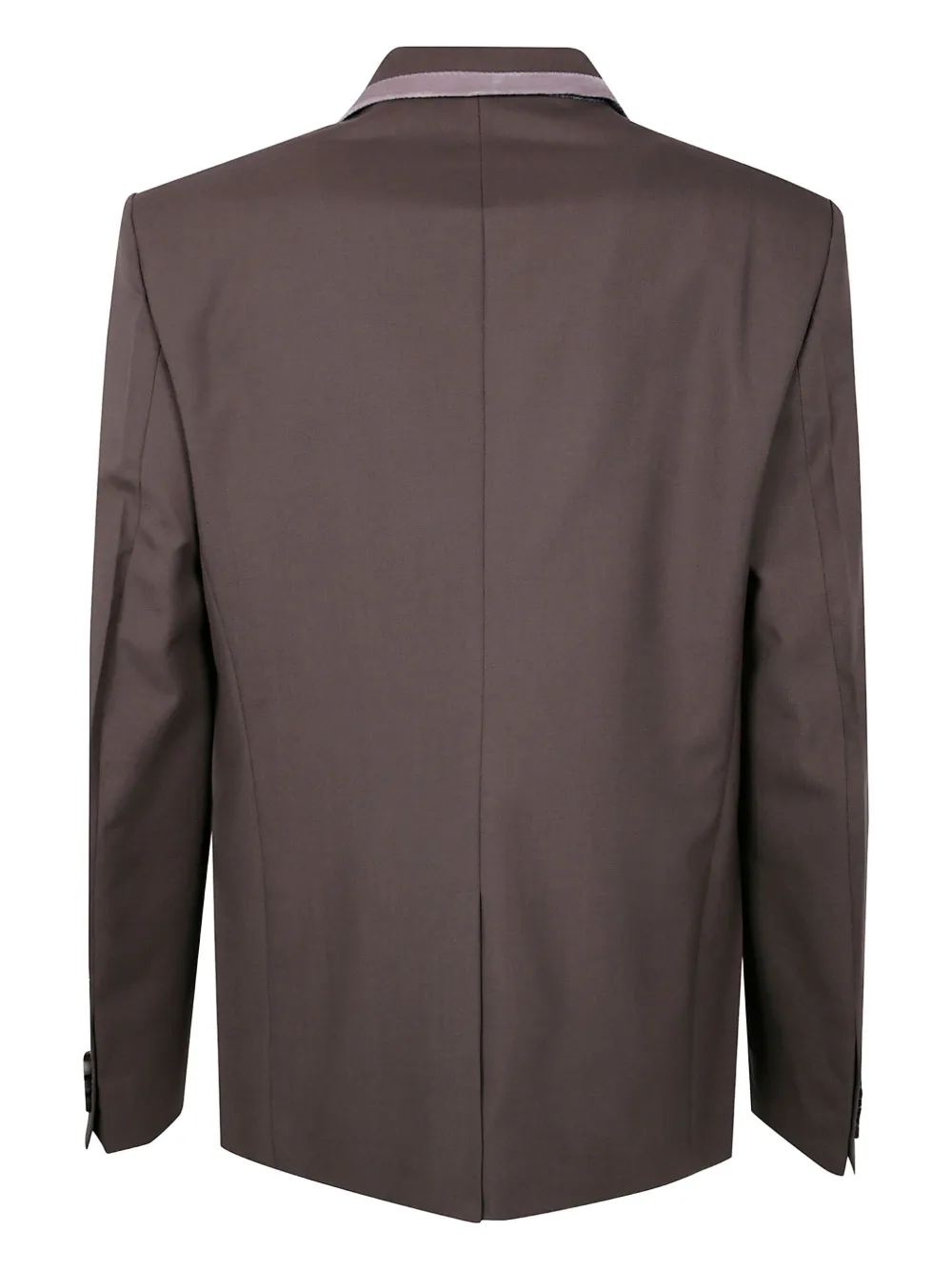 Marni Tailored Jacket With Notched Lapel And Pockets In Brown