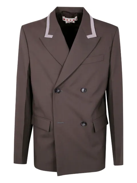 Marni double-breasted wool jacket