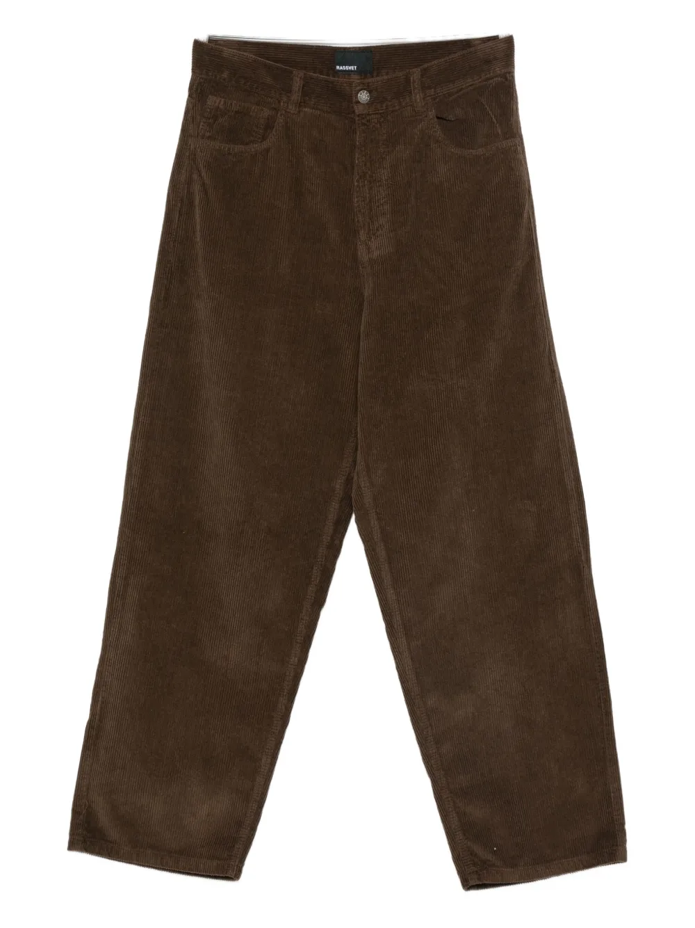 Rassvet Corduroy Trousers In Brown