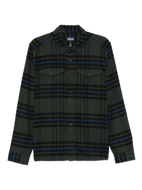 Patagonia checked pocketed shirt