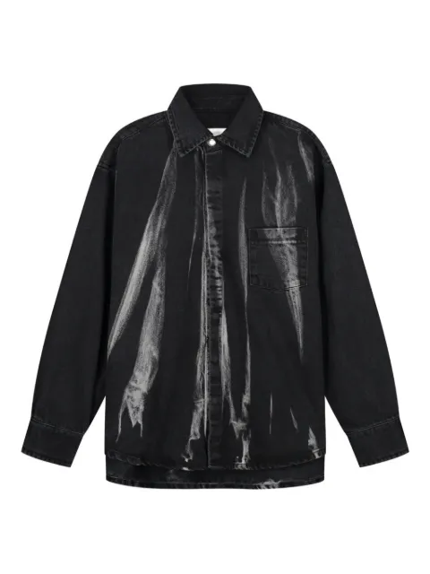 Arte Antwerp tie-dye cotton shirt