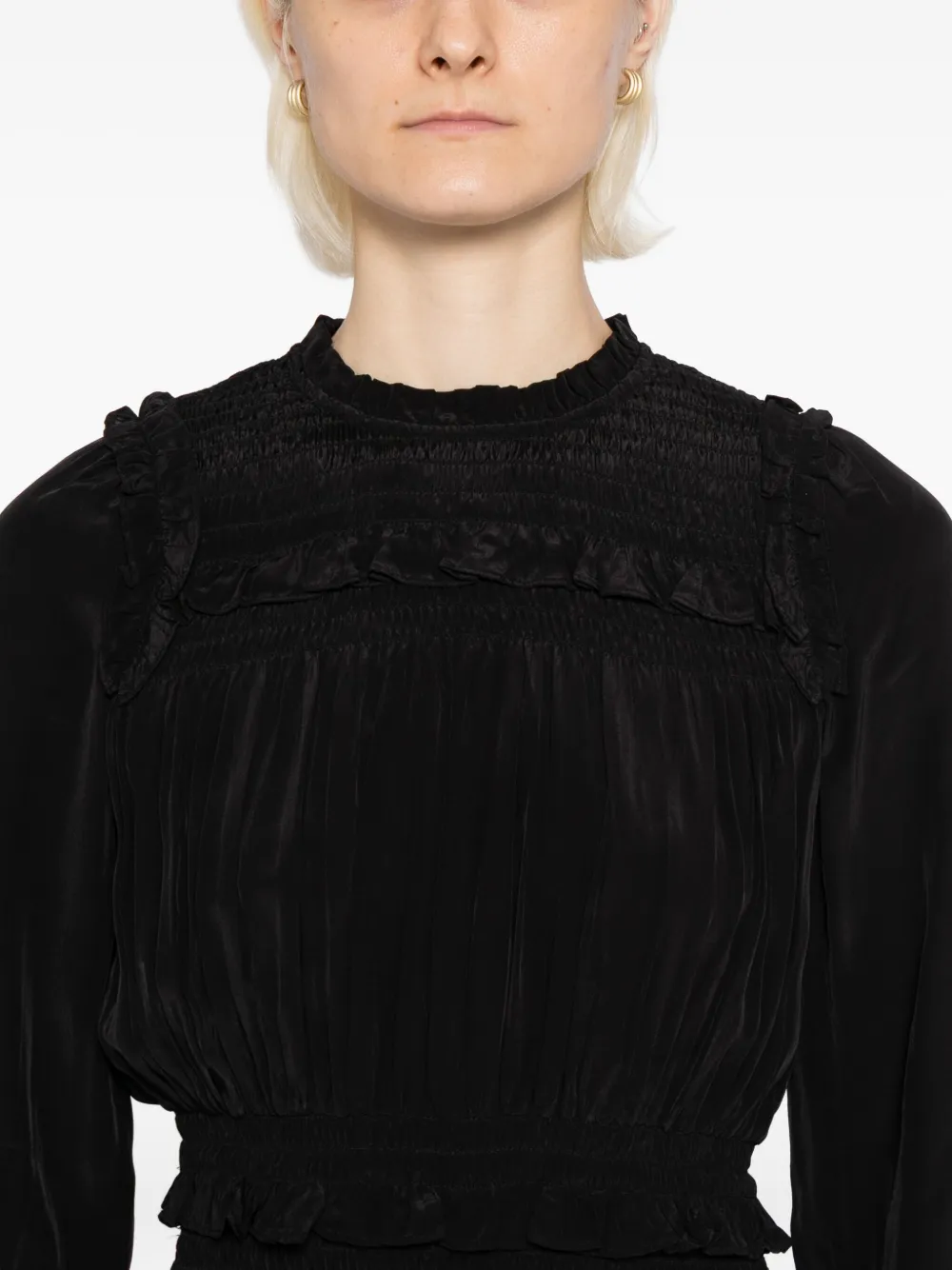 Needle & Thread Emilia mini-jurk Zwart