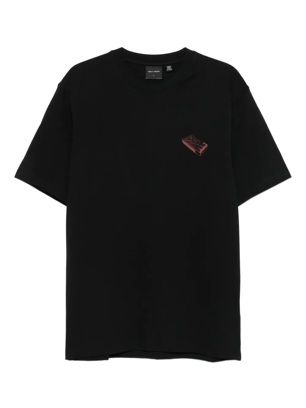 Daily Paper graphic-print t-shirt | Black | Image 1