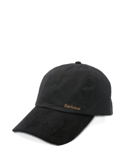 Barbour corduroy-brim cap