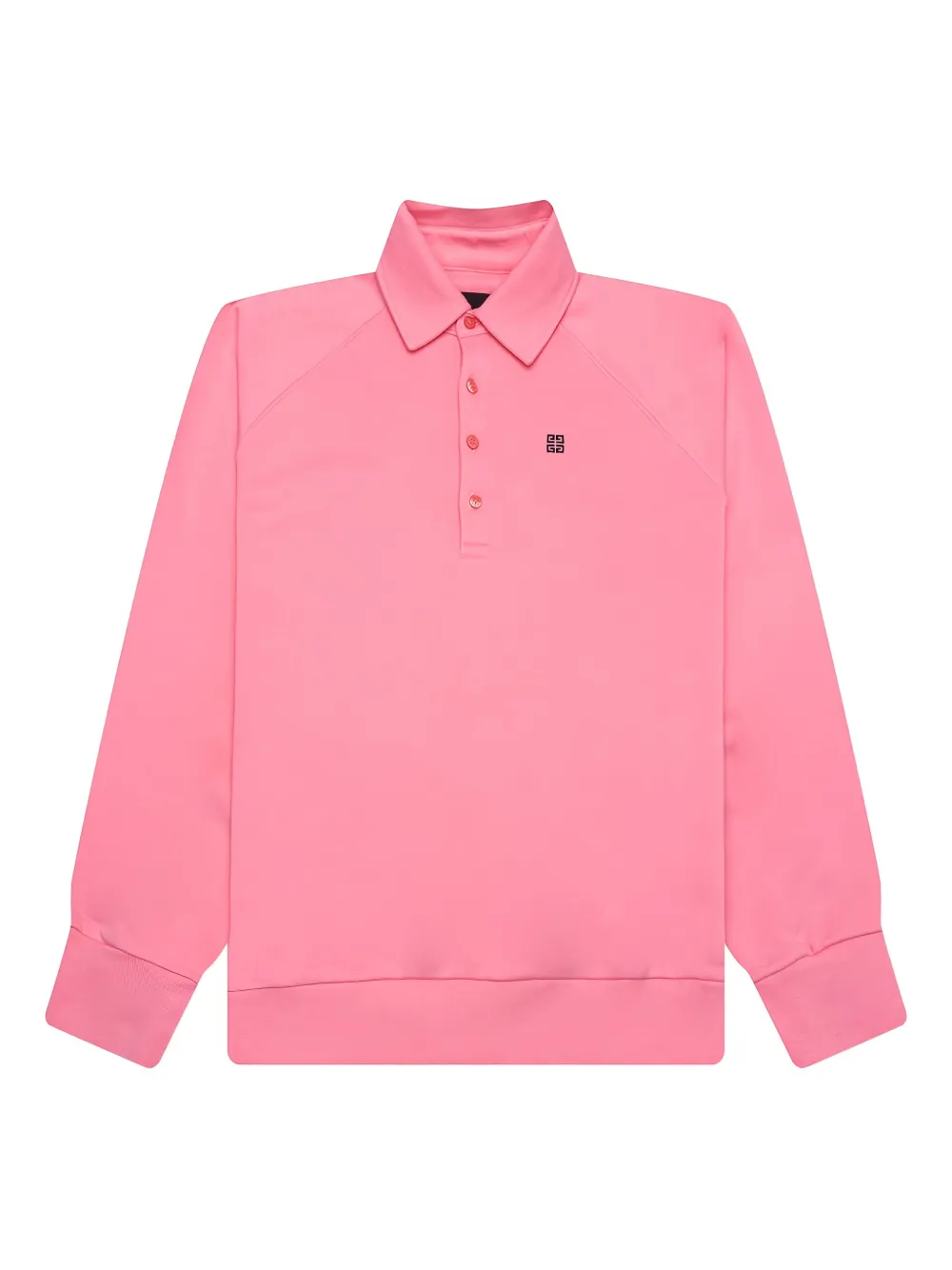 Givenchy playera tipo polo con mangas raglán | rosado | Image 1