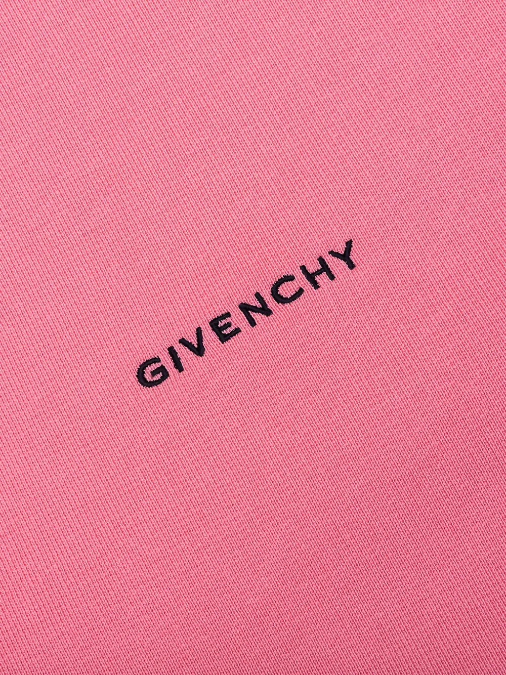 Givenchy Poloshirt met logo en raglan mouwen Roze