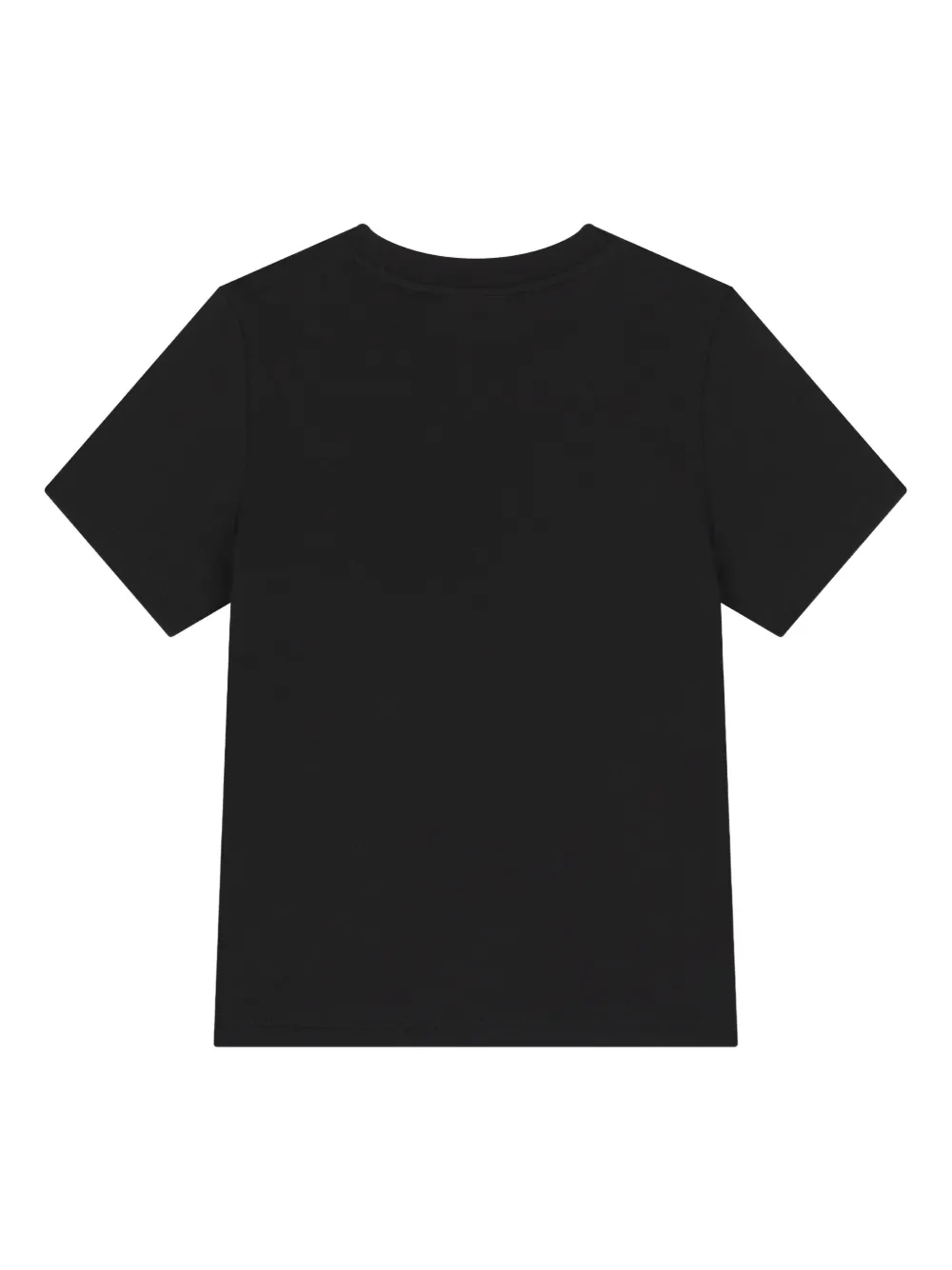 Emporio Armani Kids T-shirt met logoprint Zwart