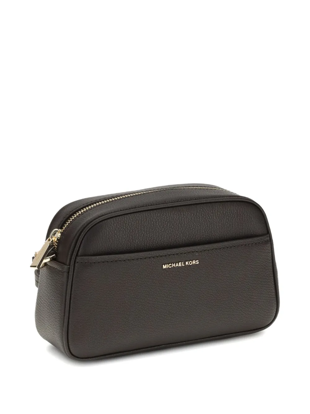 Michael Kors Zip-closure Logo-detail Cross Body Bag In Brown
