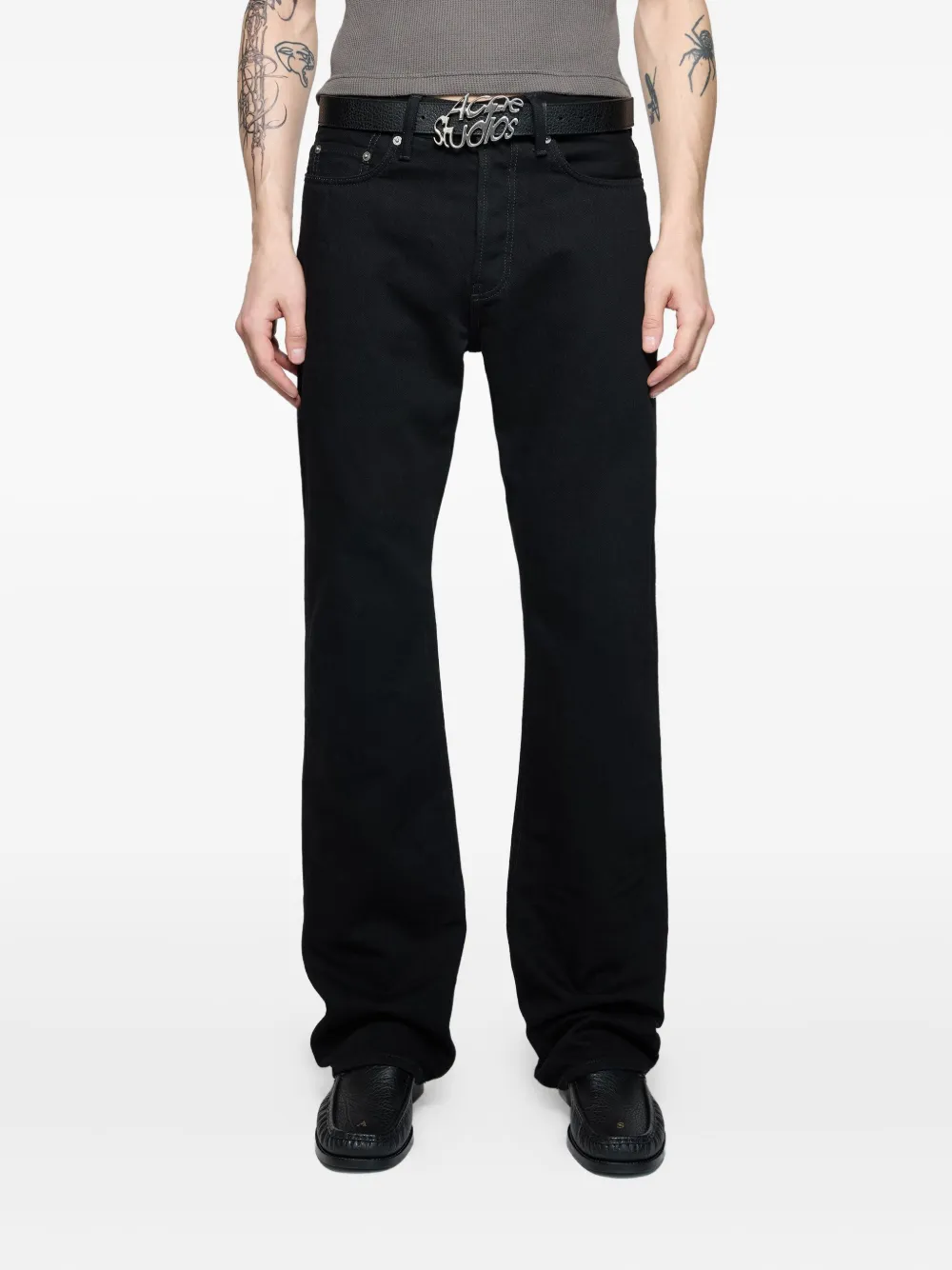 Acne Studios Katoenen jeans Zwart