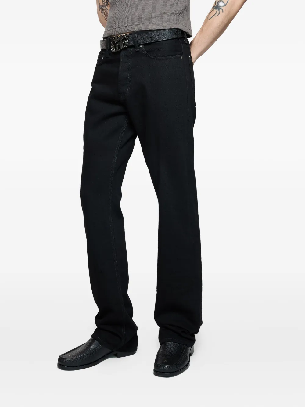 Acne Studios Katoenen jeans Zwart