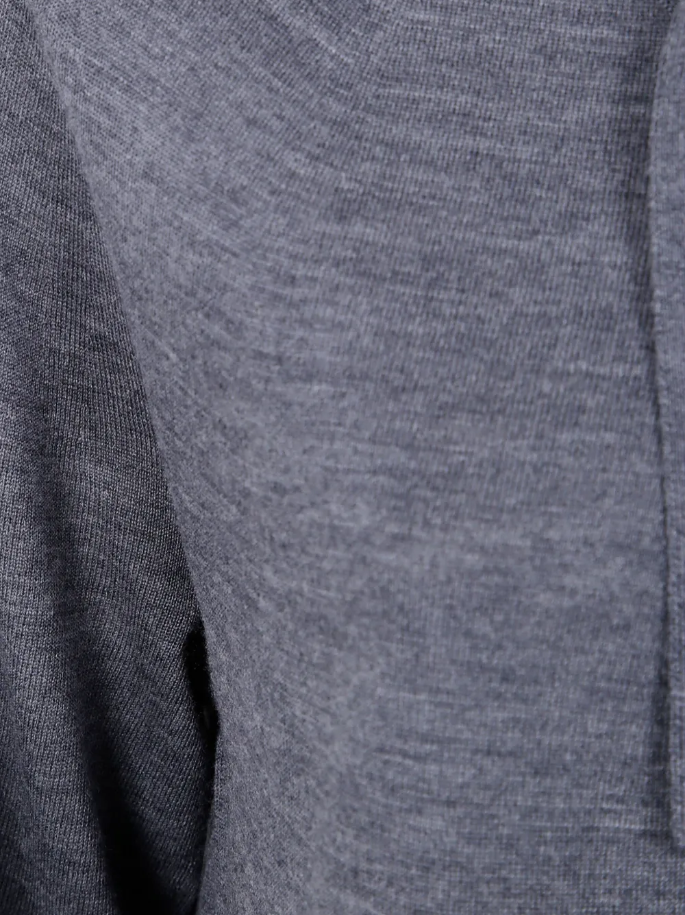 Mantù Mantu Long Sleeve Bow Neck In Gray