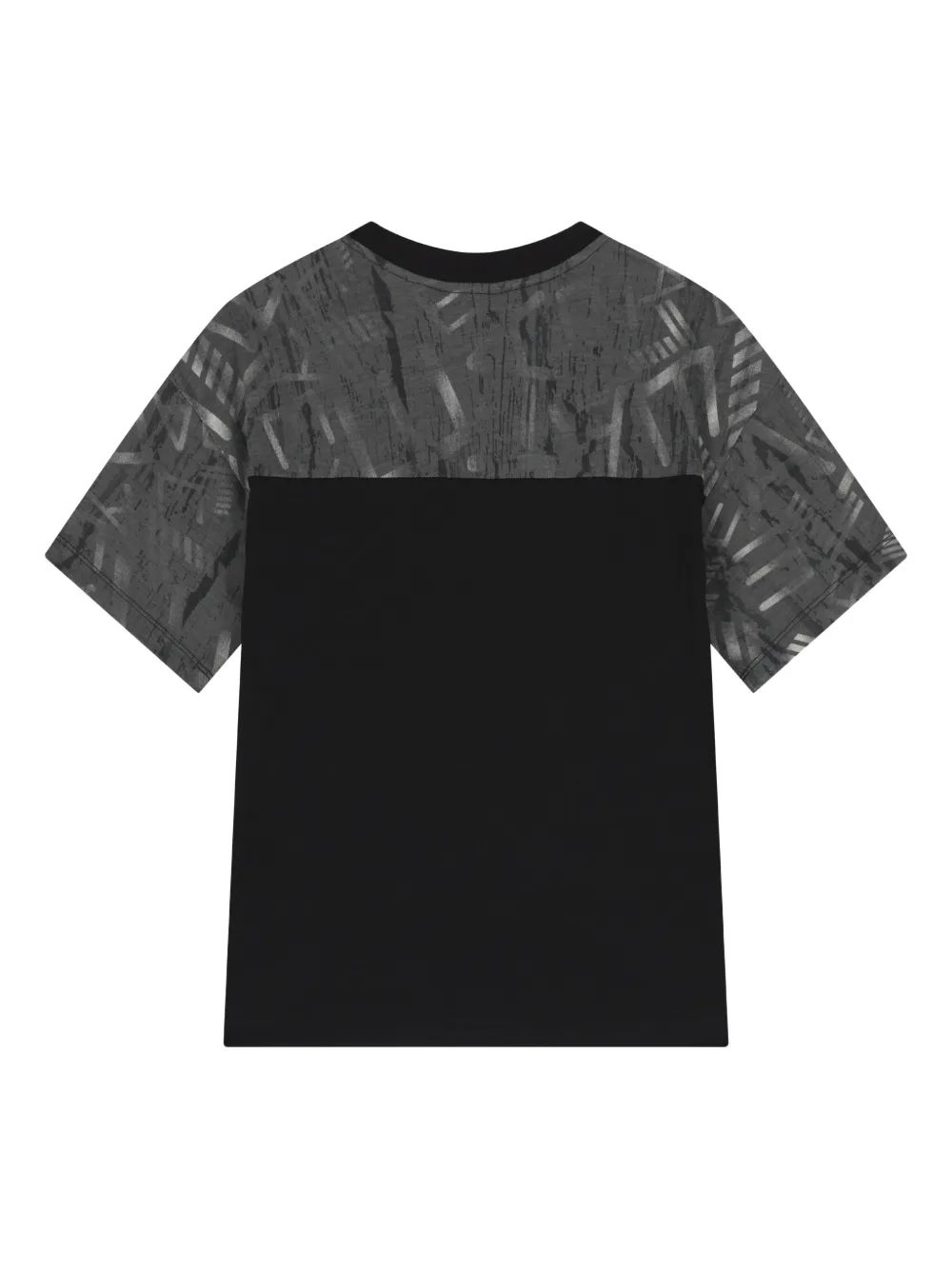 Emporio Armani Logo-print T-shirt In Black
