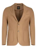 BOSS double-breasted two-pocket blazer - Brown