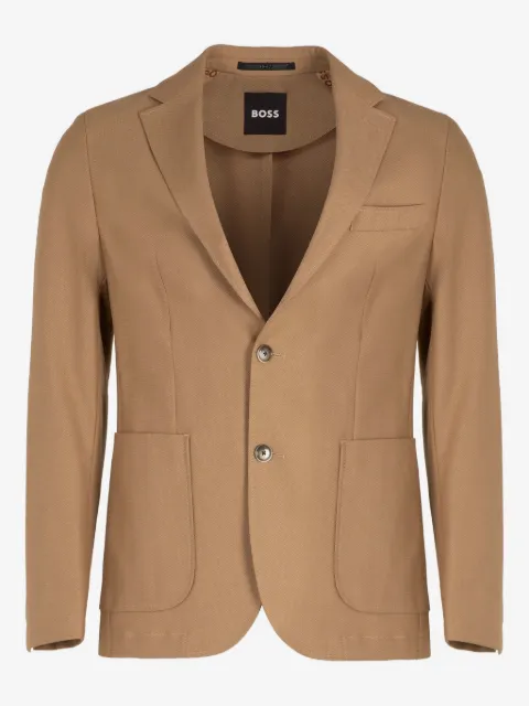 BOSS double-breasted two-pocket blazer