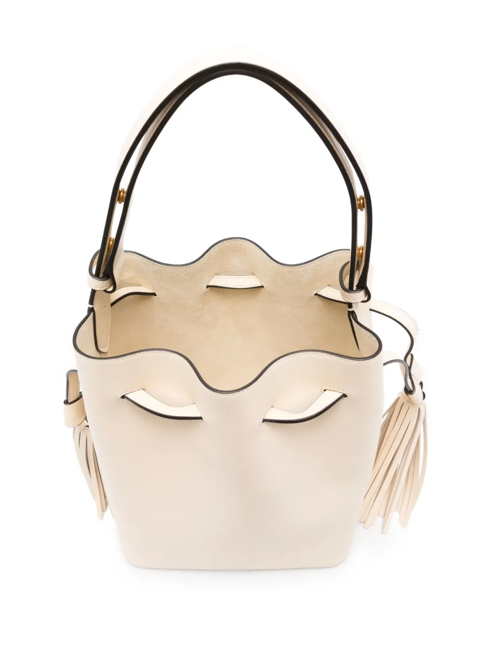 Valentino Garavani So Seau bucket-tas met trekkoord Beige