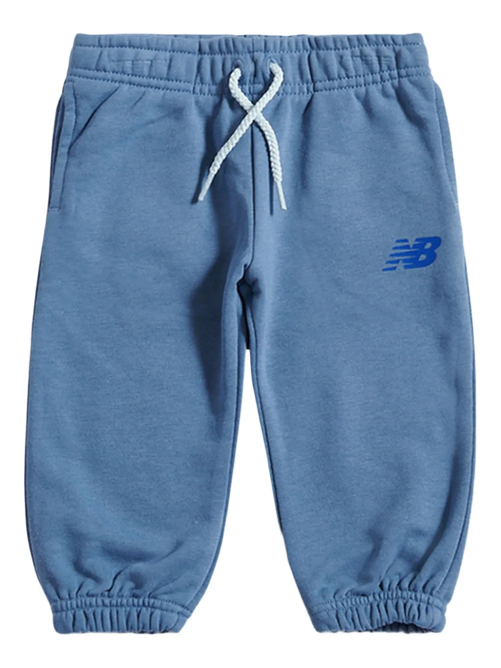 New Balance Kids Trainingspak met logoprint Blauw