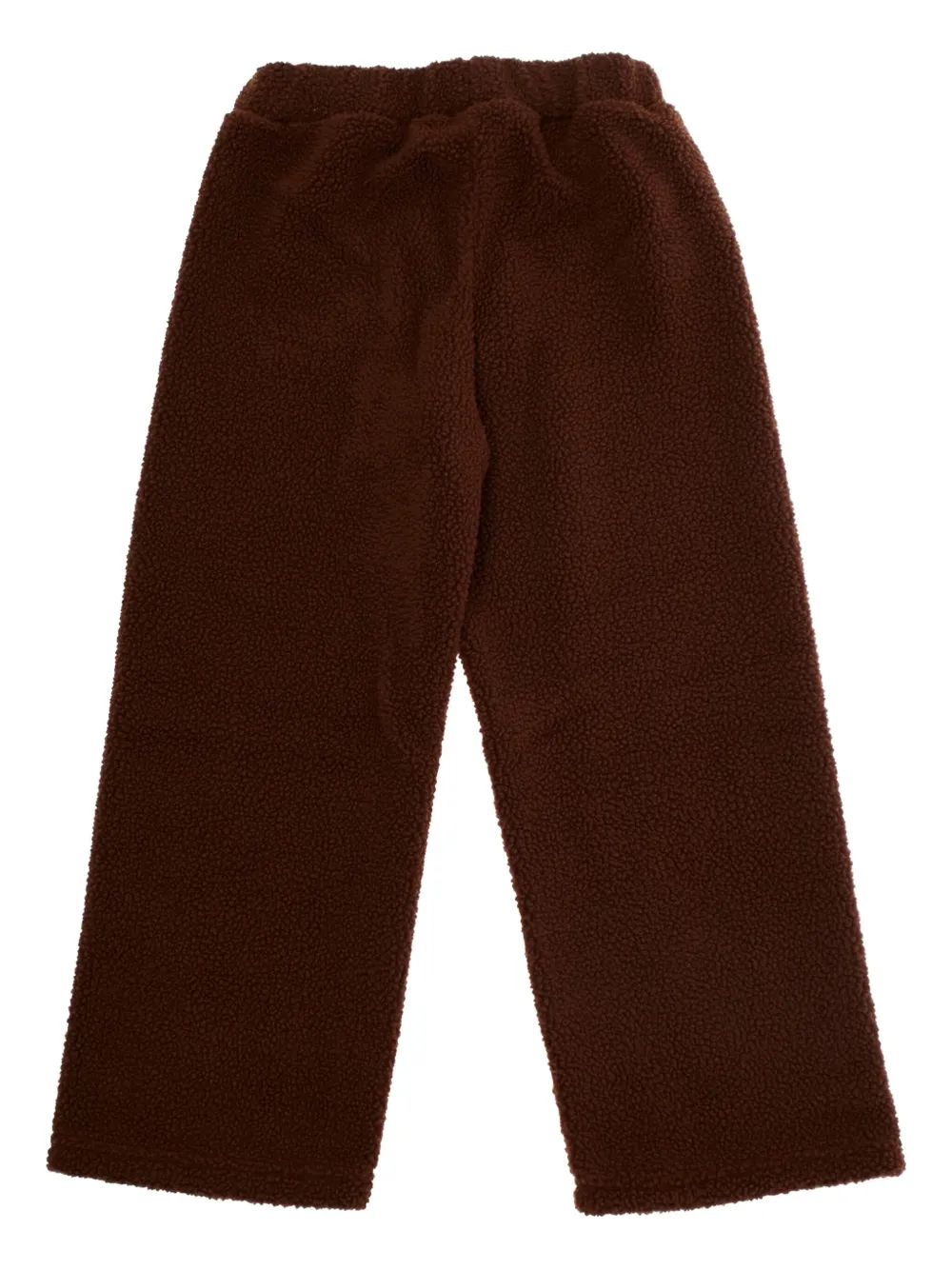 Mini Rodini bear-embroidered pile trousers | Boys Casual Trousers | Image 2