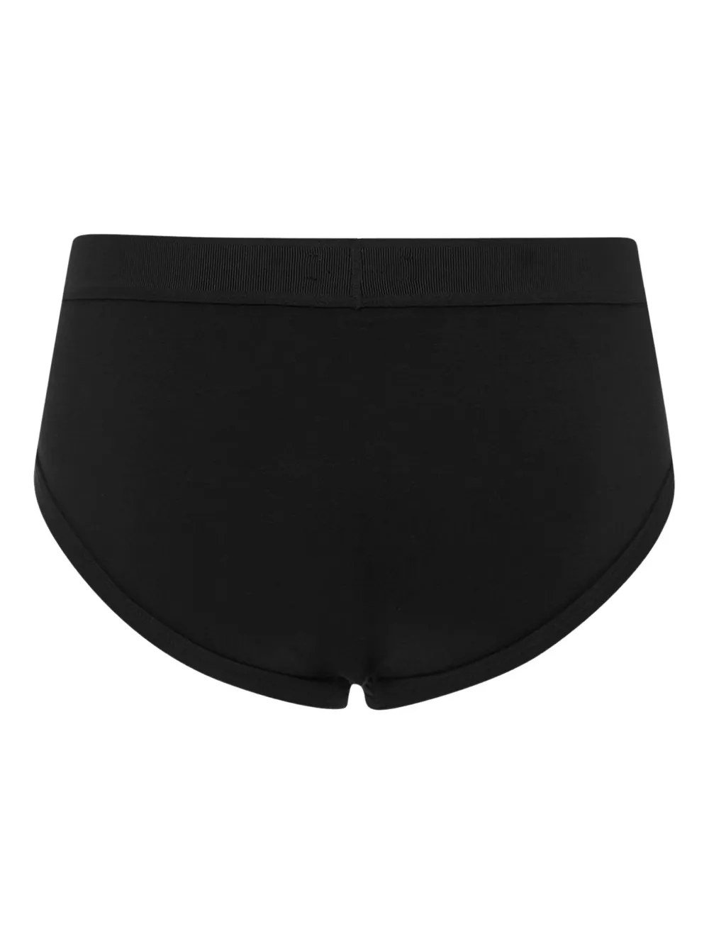Tom Ford Grosgrain-waistband Jersey Briefs In Black