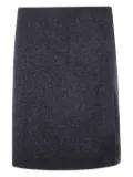 P.A.R.O.S.H. wool A-line skirt - Grey