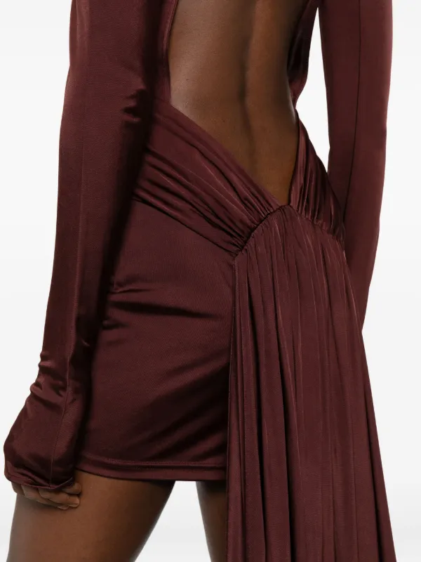 pink collared mini dress Sunday Morning Babydoll Mini Dress