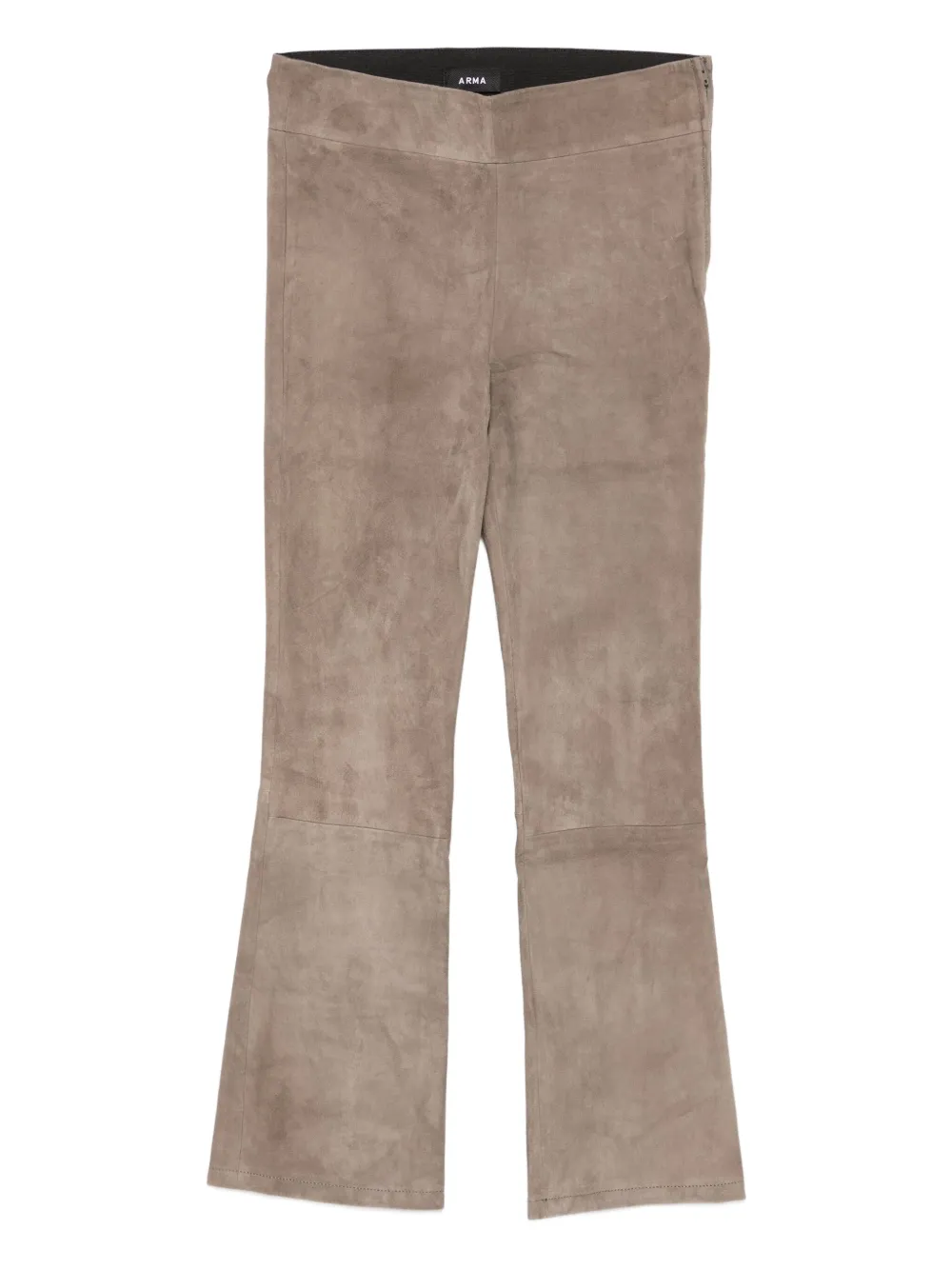 Arma flared cropped trousers | Grey | Image 1