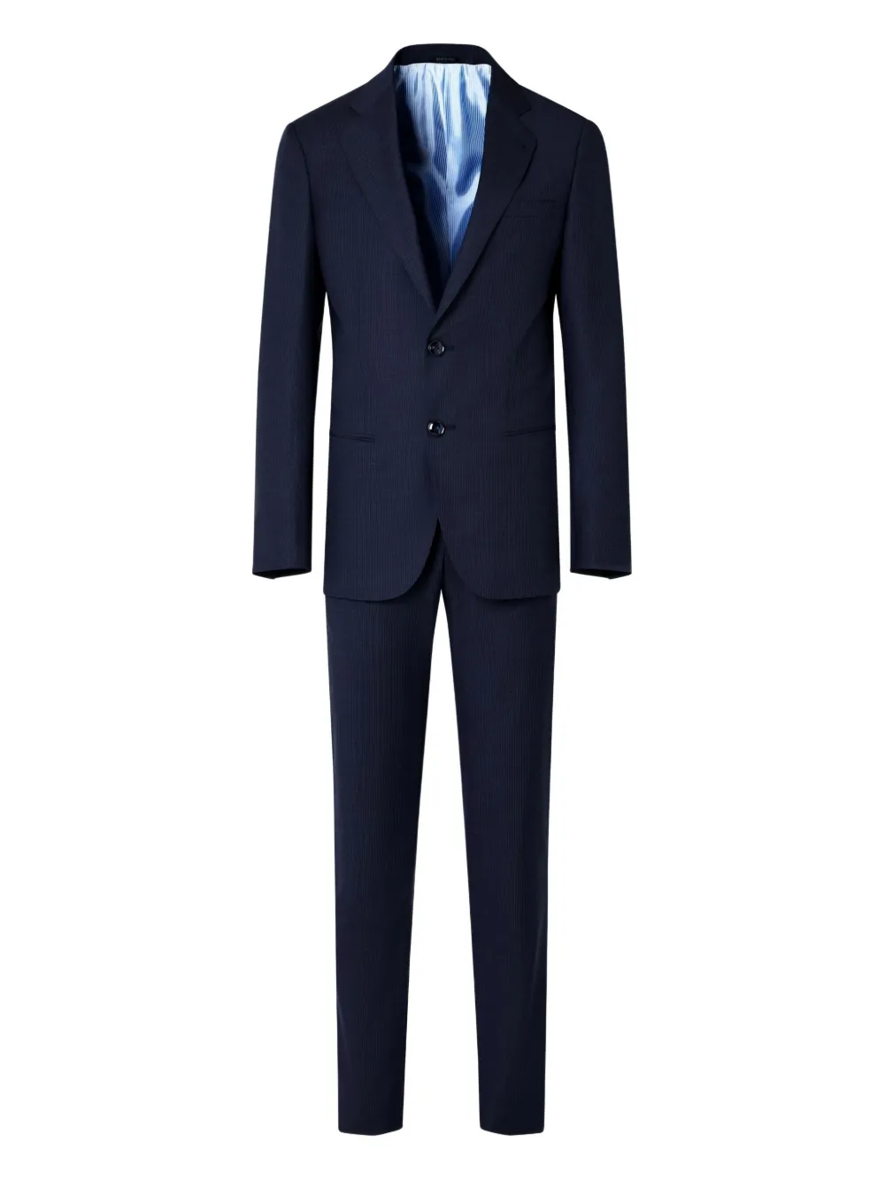 Giorgio Armani micro-pinstripe suit | Blue | Image 1