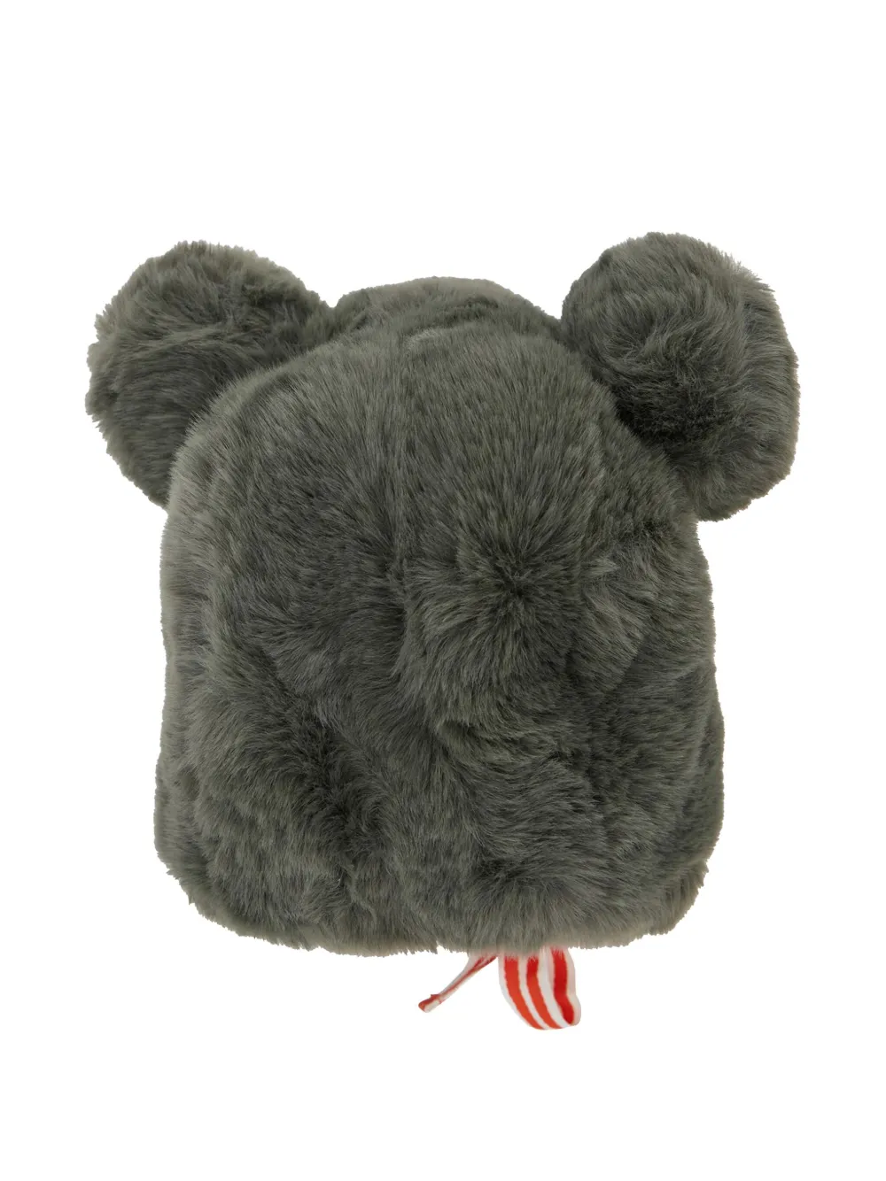 Mini Rodini faux fur ear hat - Grigio