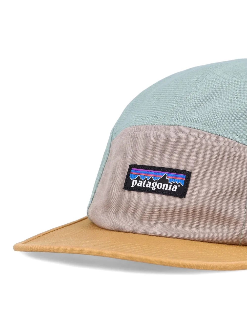 Patagonia P-6 Label Maclure Two-tone Cap In Burgundy