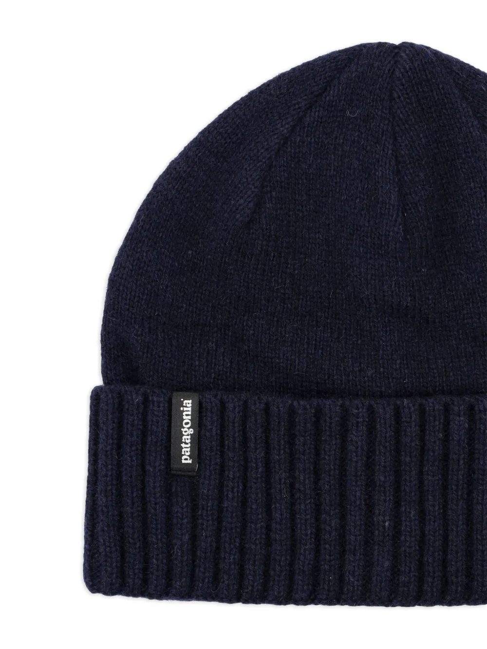 Patagonia Brodeo muts met geribbelde afwerking Blauw