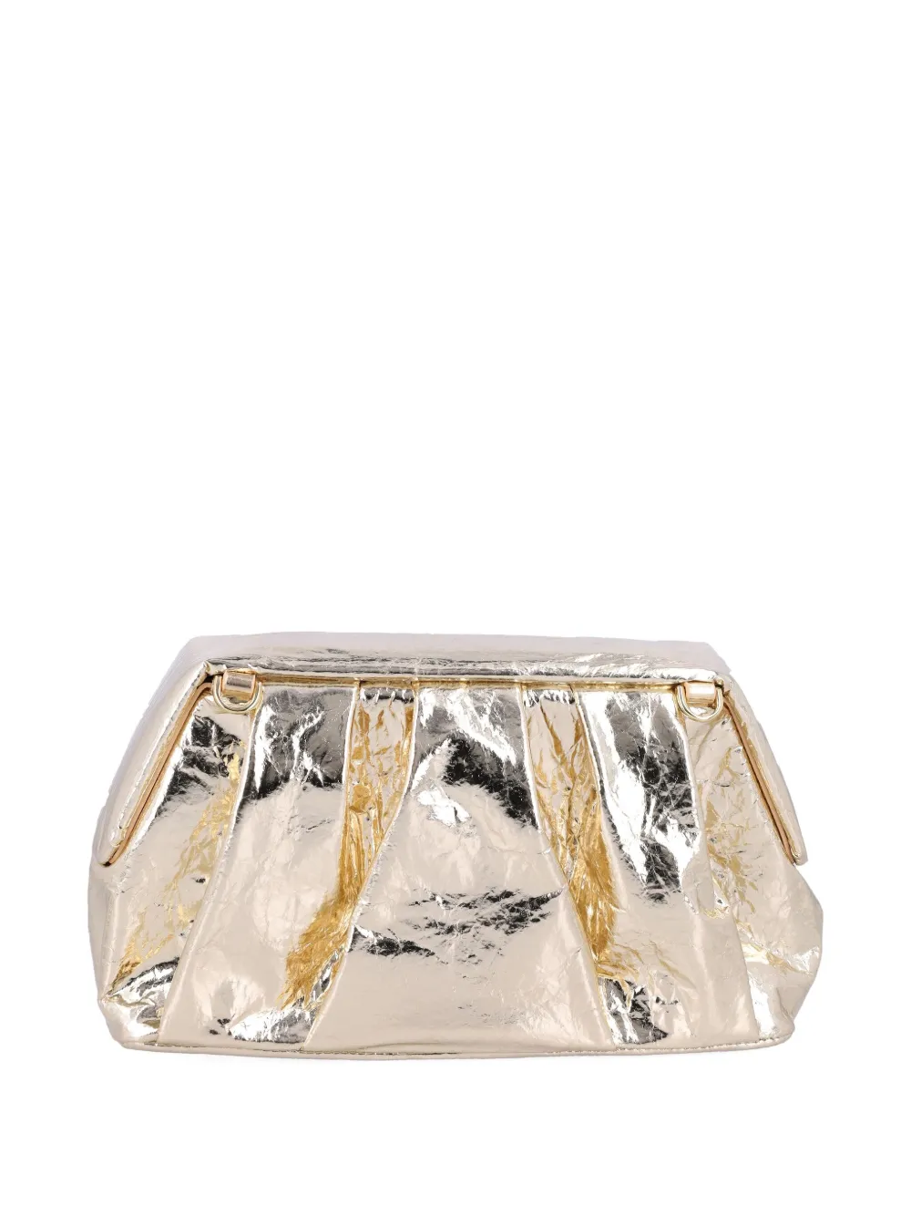 Themoirè Afrodite pleated metallic clutch | Image 2