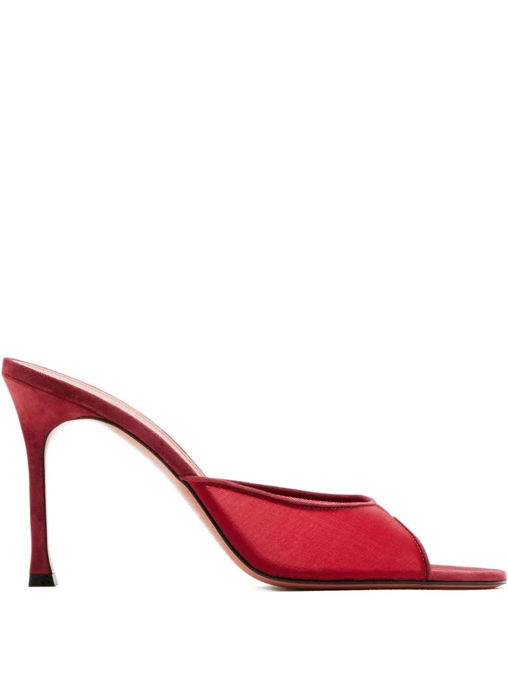 Amina Muaddi 95mm Alexa sandals Red