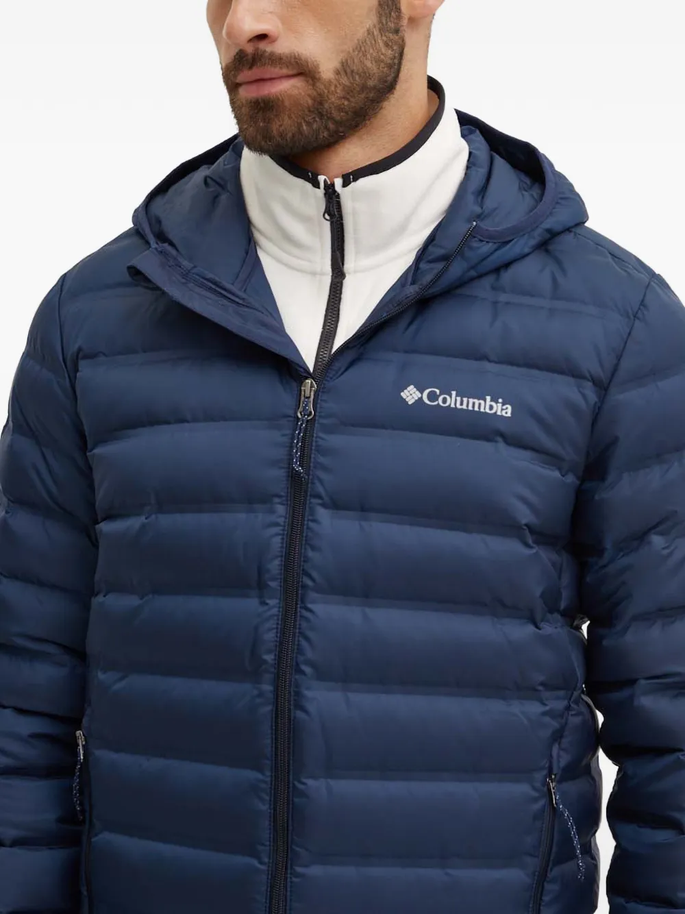 Columbia Lake 22™ II jack met capuchon en rits Blauw