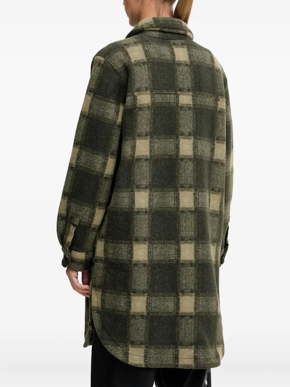 Columbia Wildest Venture™ Check-pattern Coat In Green