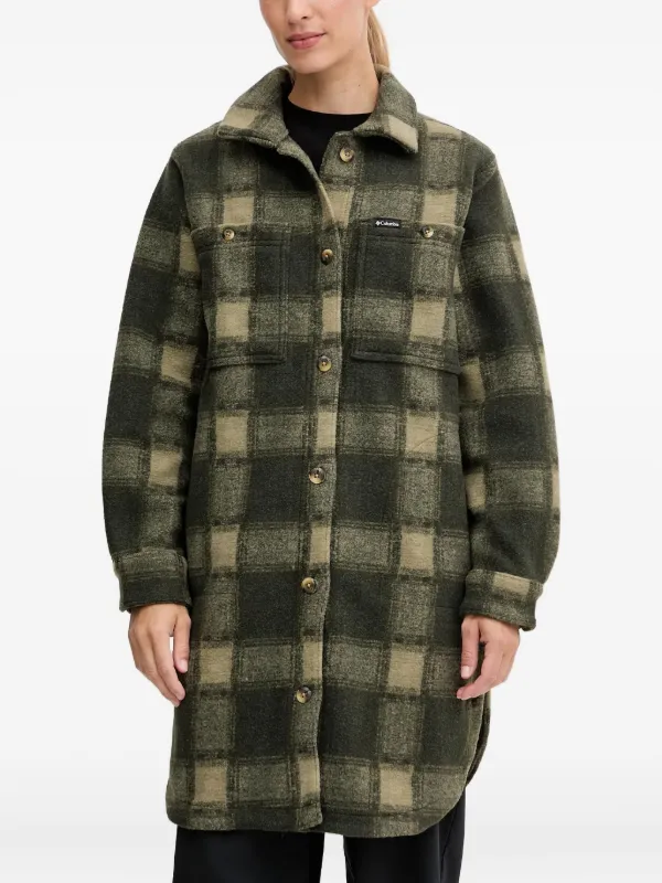 Columbia Wildest Venture™ check-pattern Coat | Green | FARFETCH