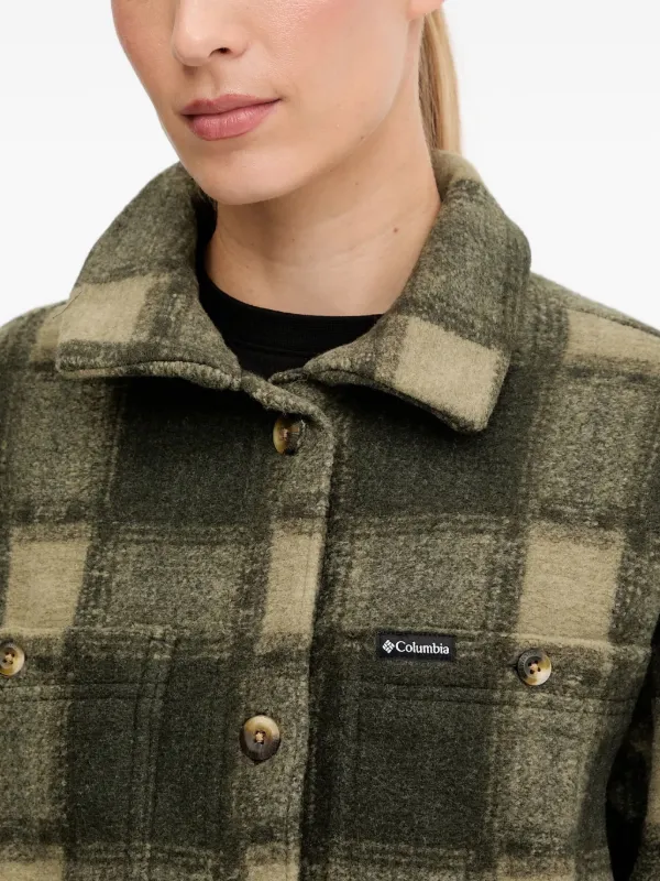 Columbia Wildest Venture™ check-pattern Coat | Green | FARFETCH