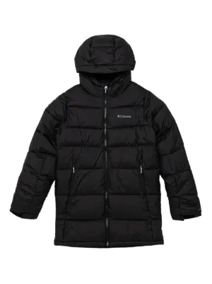 Columbia faux-fur Hooded Puffer Jacket | Black | FARFETCH CA