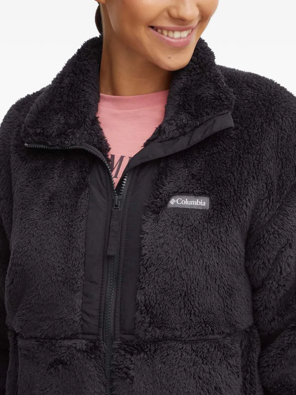 Columbia Boundless Discovery™ II fleece trui met rits Zwart