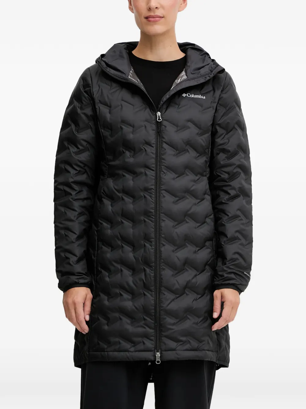 Columbia Delta Ridge™ Ii Hooded Jacket In Black