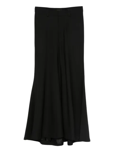 Balenciaga wool maxi skirt