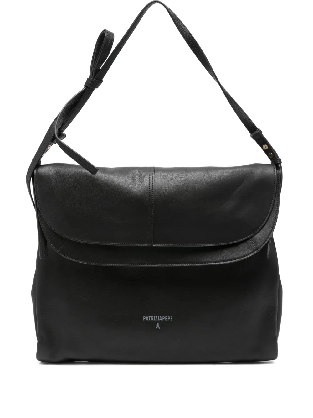 Patrizia Pepe flap-closure leather shoulder bag | Black | Image 1