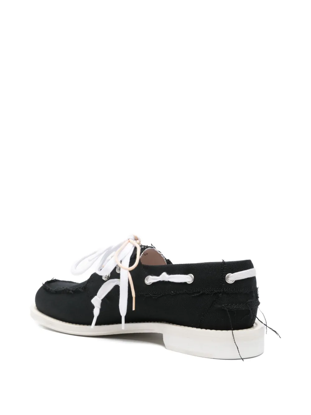 DSQUARED2 DSQUARED X MAGLIANO BOAT SHOES CANVAS Black