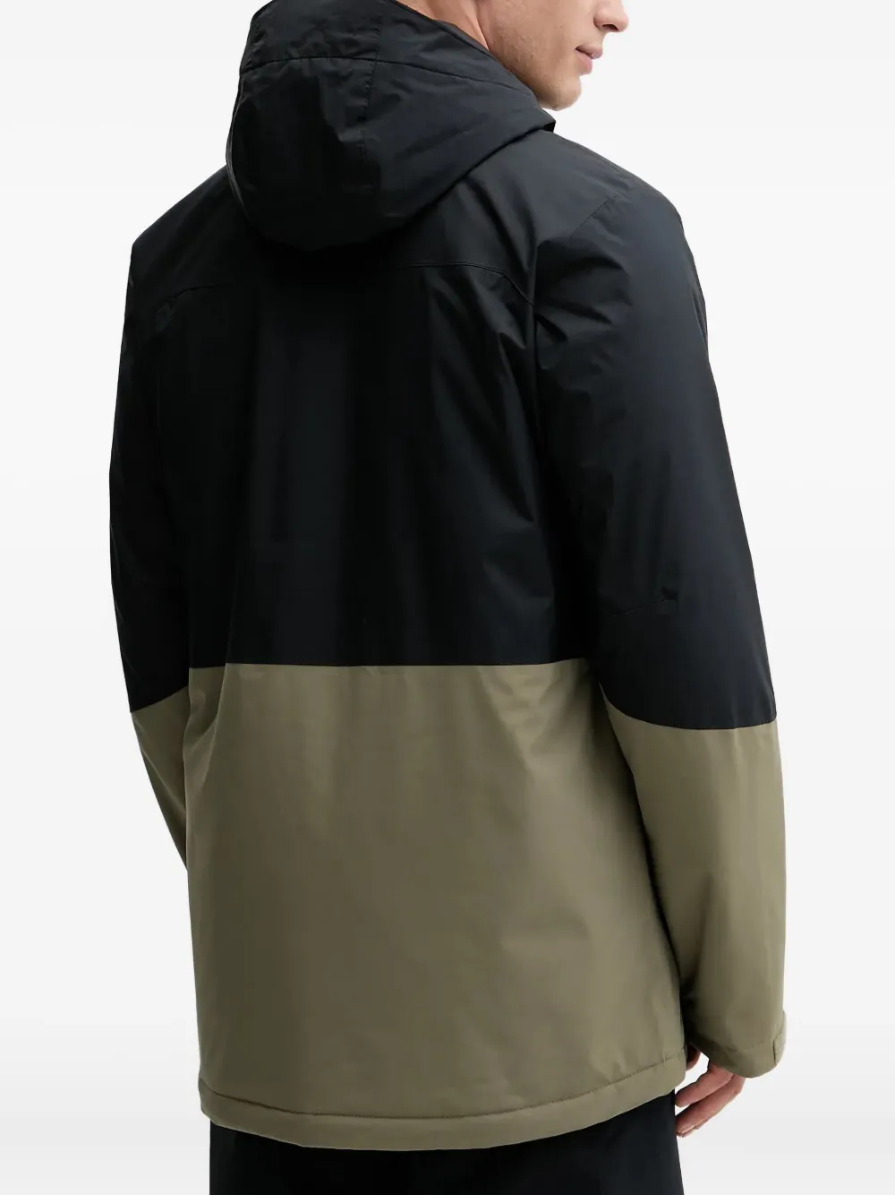 Columbia Ski-jack met capuchon en ritssluiting Zwart